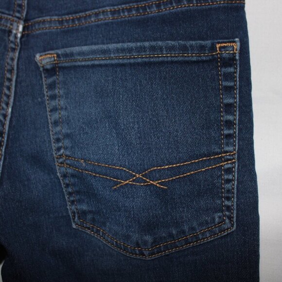 Signature Levi Strauss Slim Straight Jeans 14 Reg Blue Denim | Classic Stretch - Picture 8 of 9